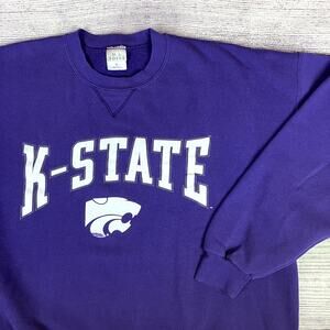 Vintage 1990s Kansas State Wildcats College Crewneck